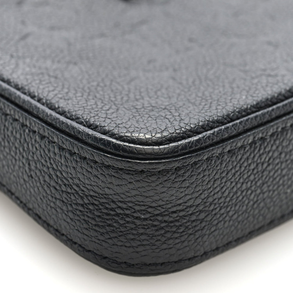 Louis Vuitton Empreinte Easy Pouch On Strap Black