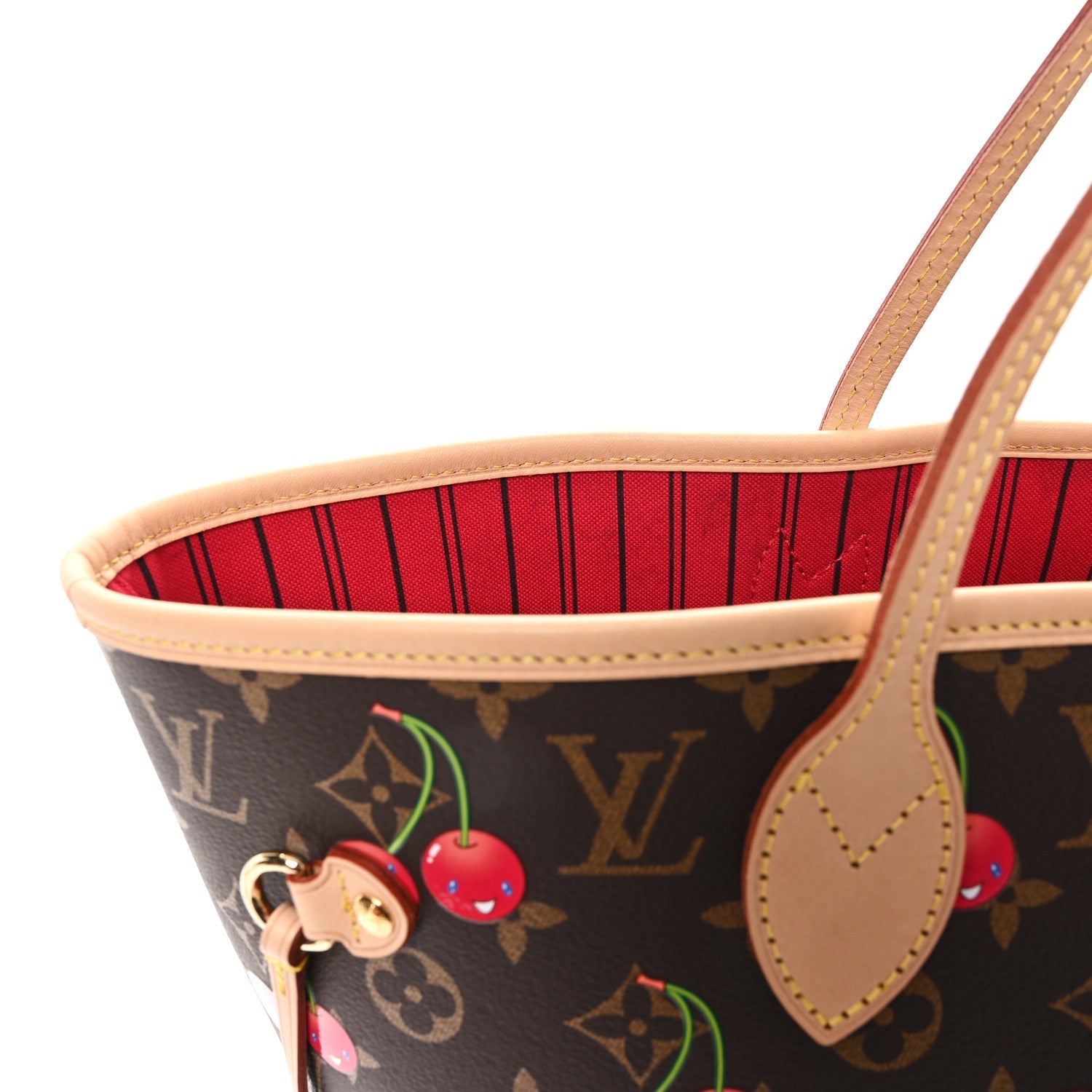 Louis Vuitton LV X TM Monogram Cerises Neverfull MM