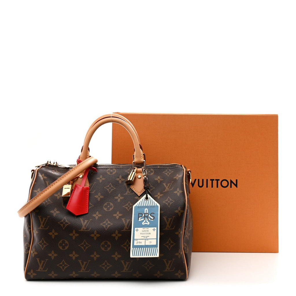 Louis Vuitton Monogram Speedy Soft Crafty 30