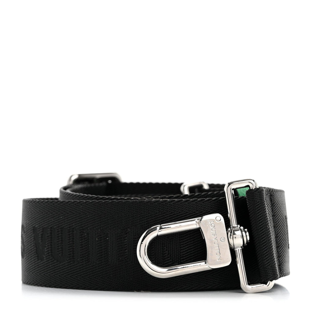 Louis Vuitton Nylon Alpha Messenger Strap Black Cactus Green