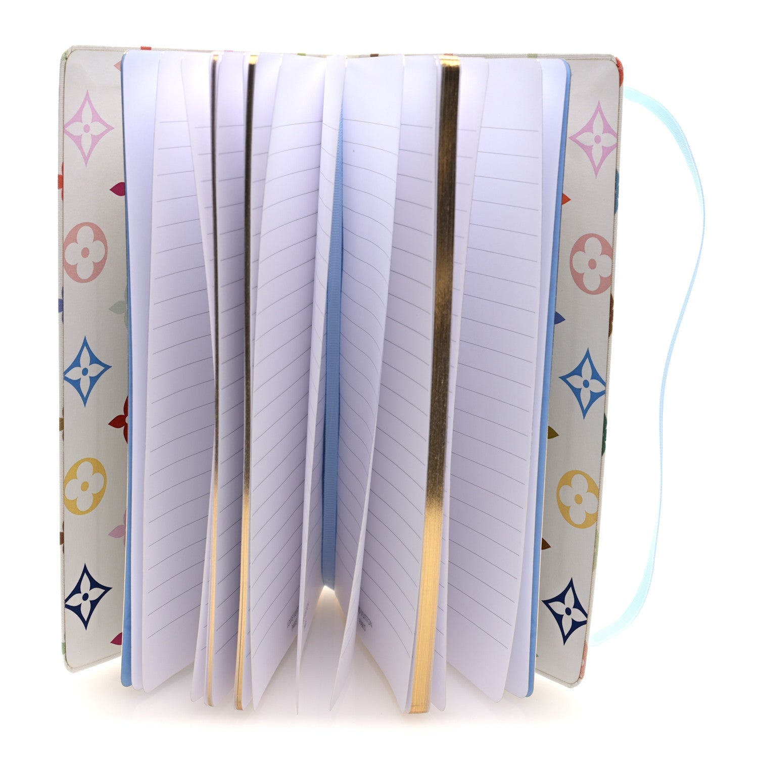 Louis Vuitton LV x TM Monogram Multicolor Jane Notebook MM White