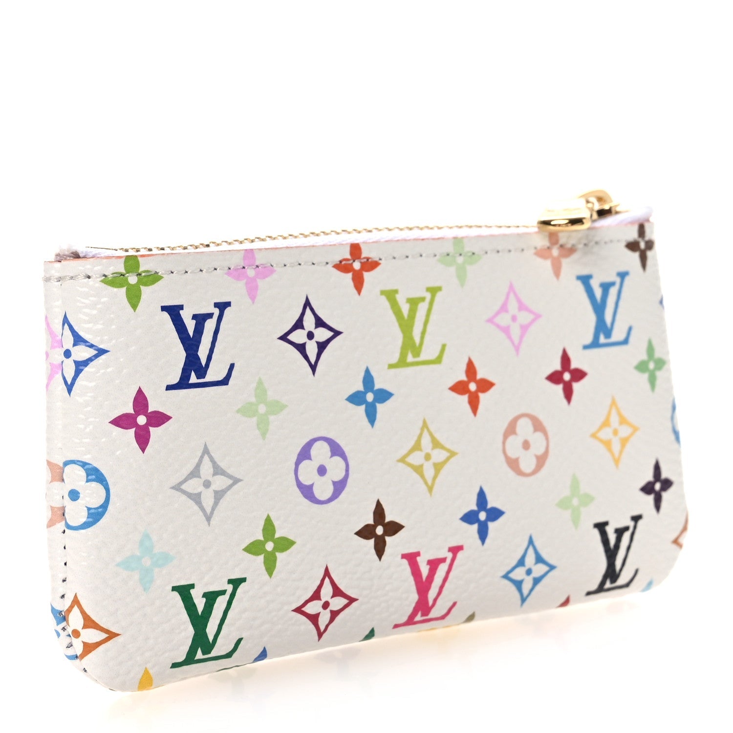 Louis Vuitton LV X TM Monogram Multicolor Key Pouch White