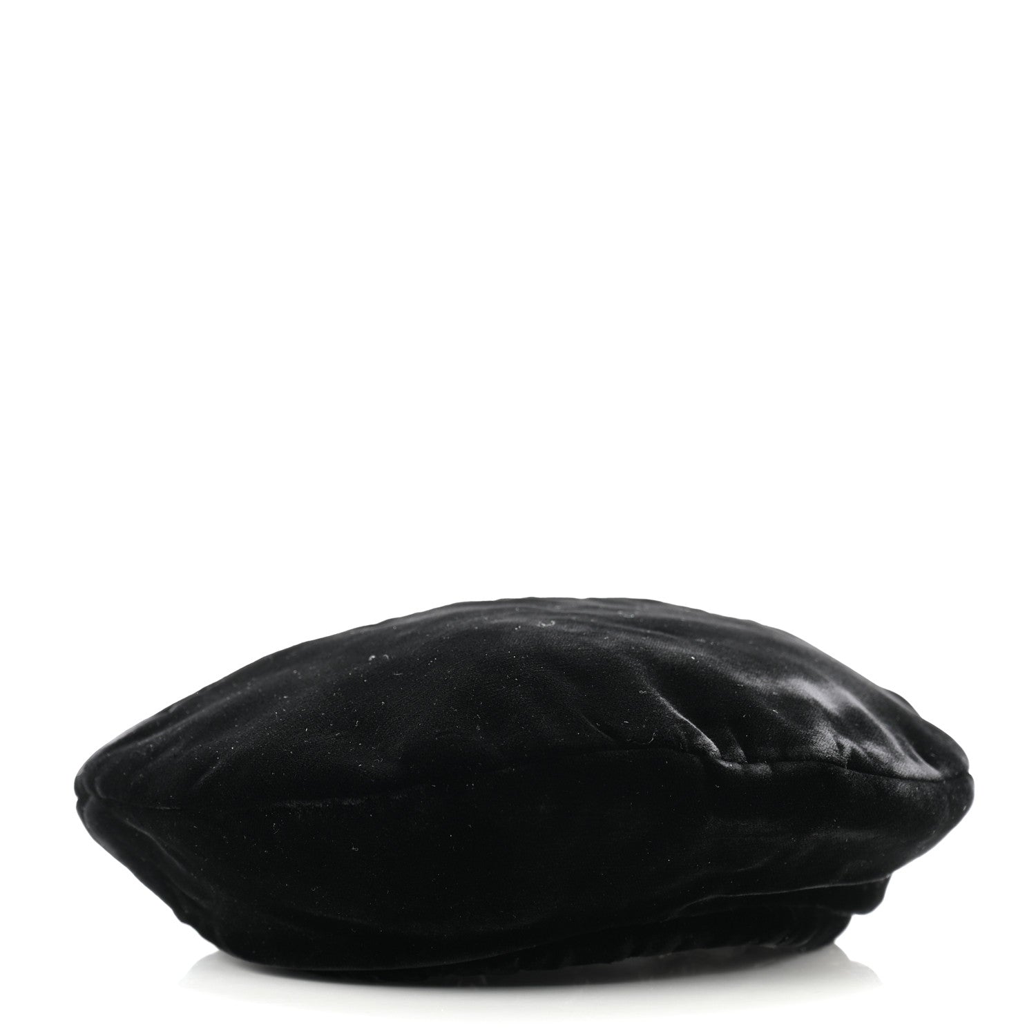 Chanel Velvet Beret Hat S Black