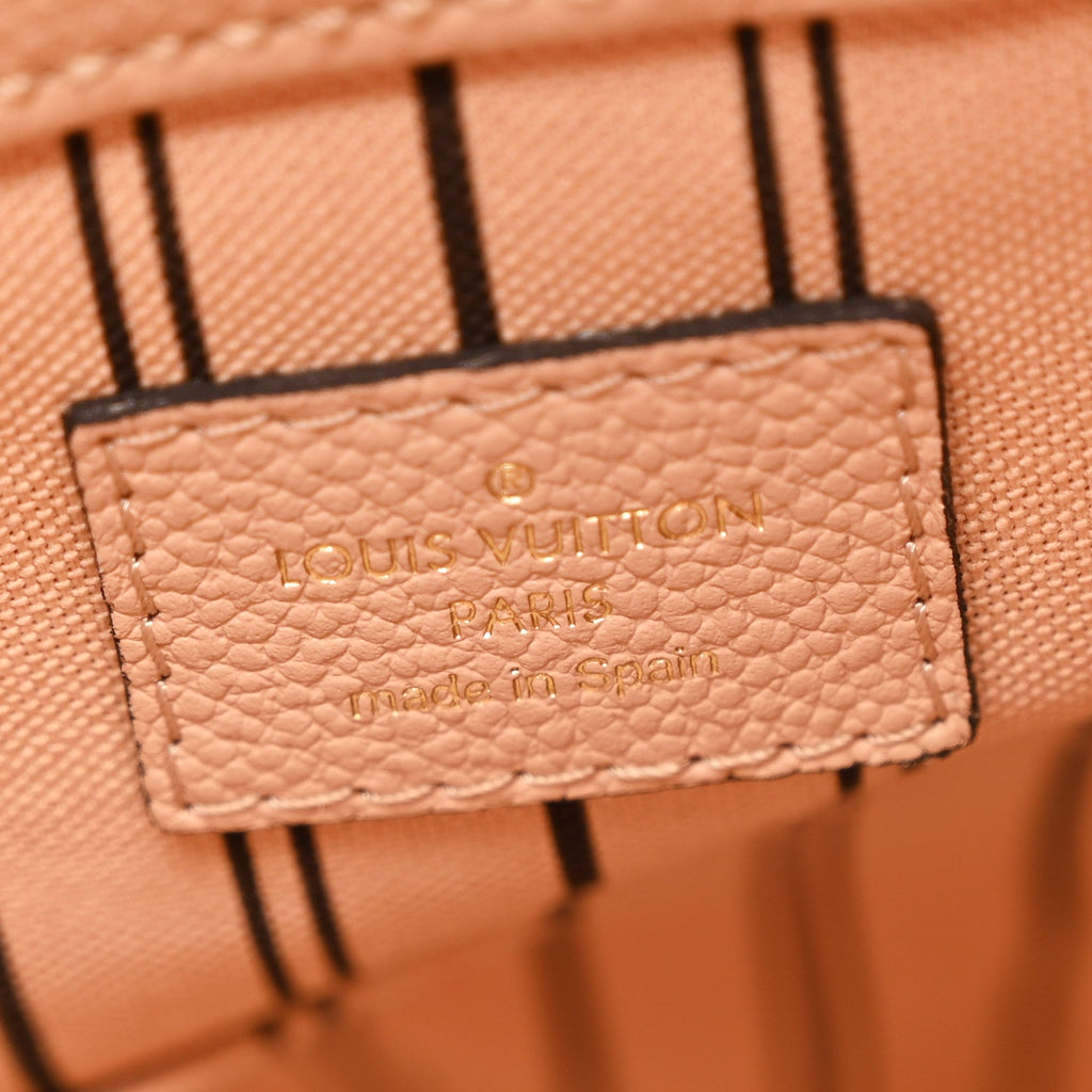 Louis Vuitton Empreinte Artsy MM Beige Rose