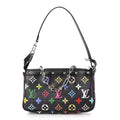Louis Vuitton LV X TM Monogram Multicolor Pochette Accessories Black