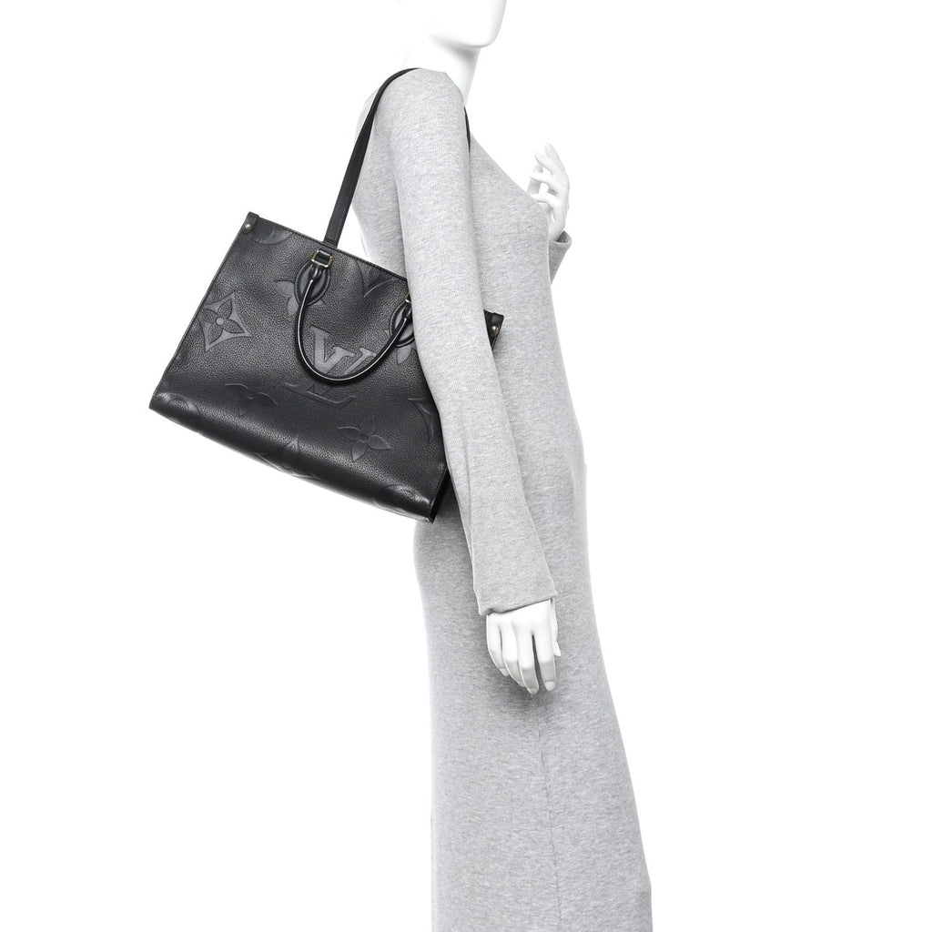 Louis Vuitton Empreinte Monogram Giant Onthego MM Black