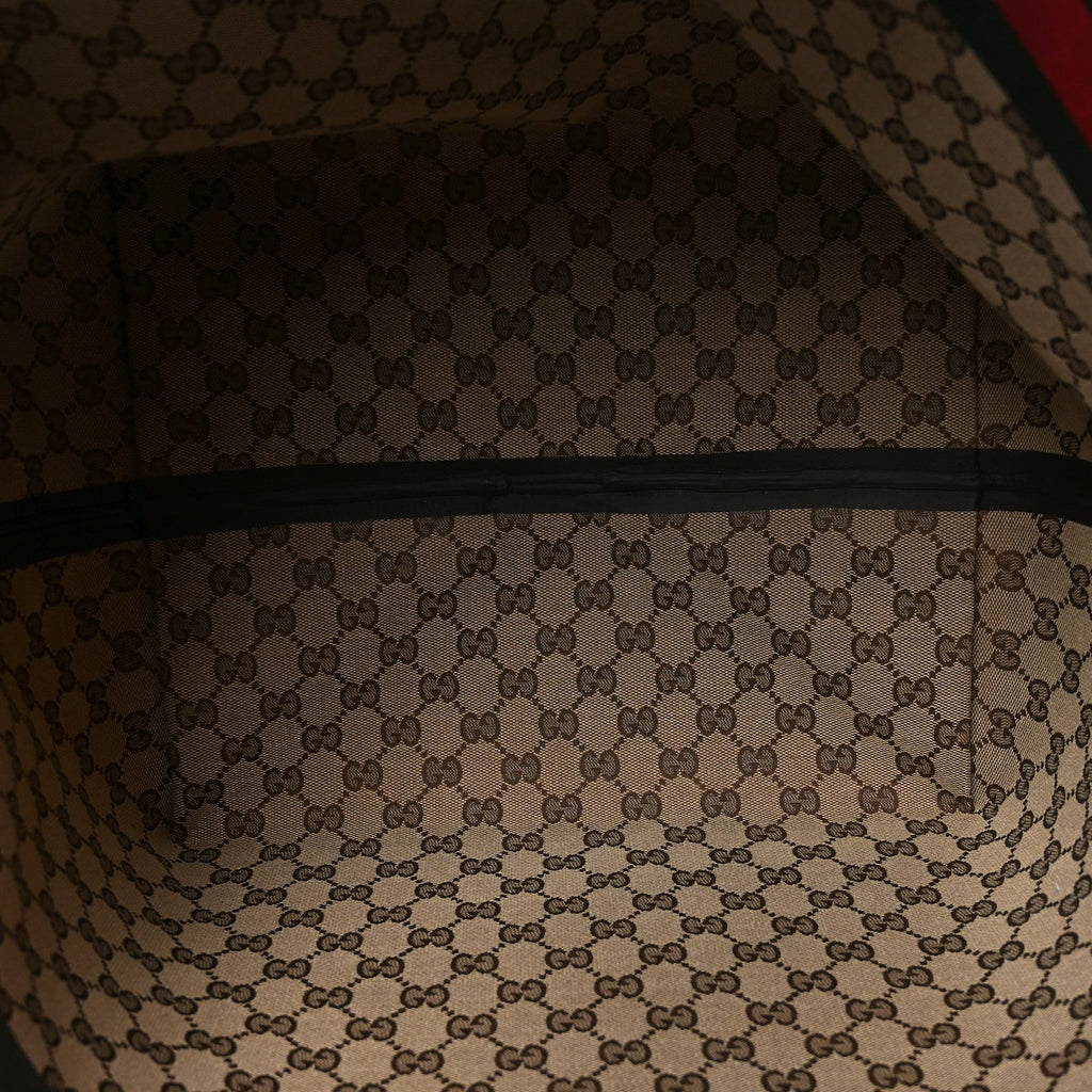 Gucci Monogram Medium Totissima Shopping Tote Beige Ebony