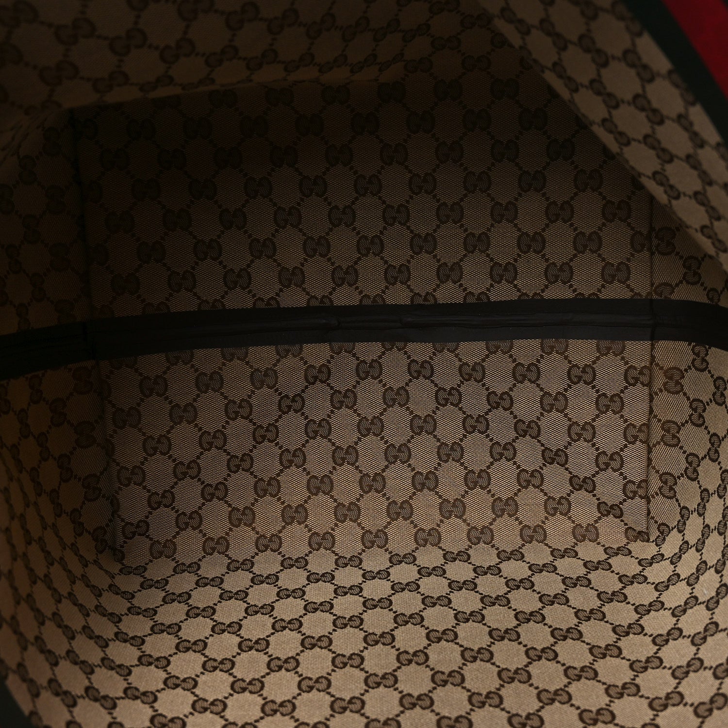 Gucci Monogram Medium Totissima Shopping Tote Beige Ebony