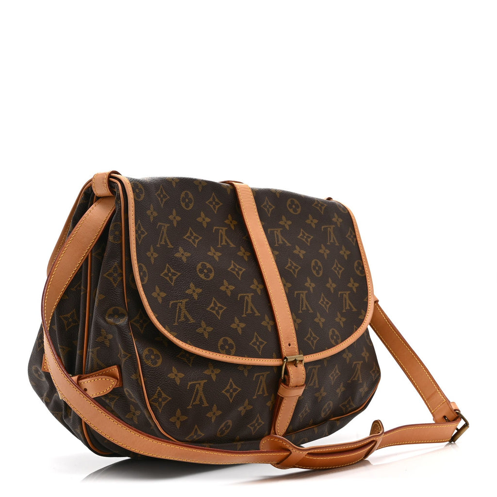 Louis Vuitton Monogram Saumur 35
