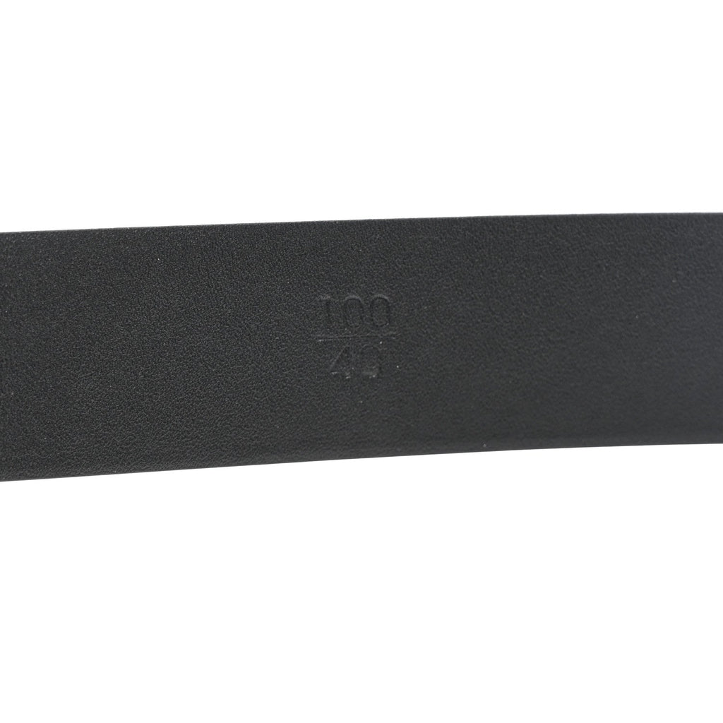 Calfskin Paris Button CC Belt 100 40 Black