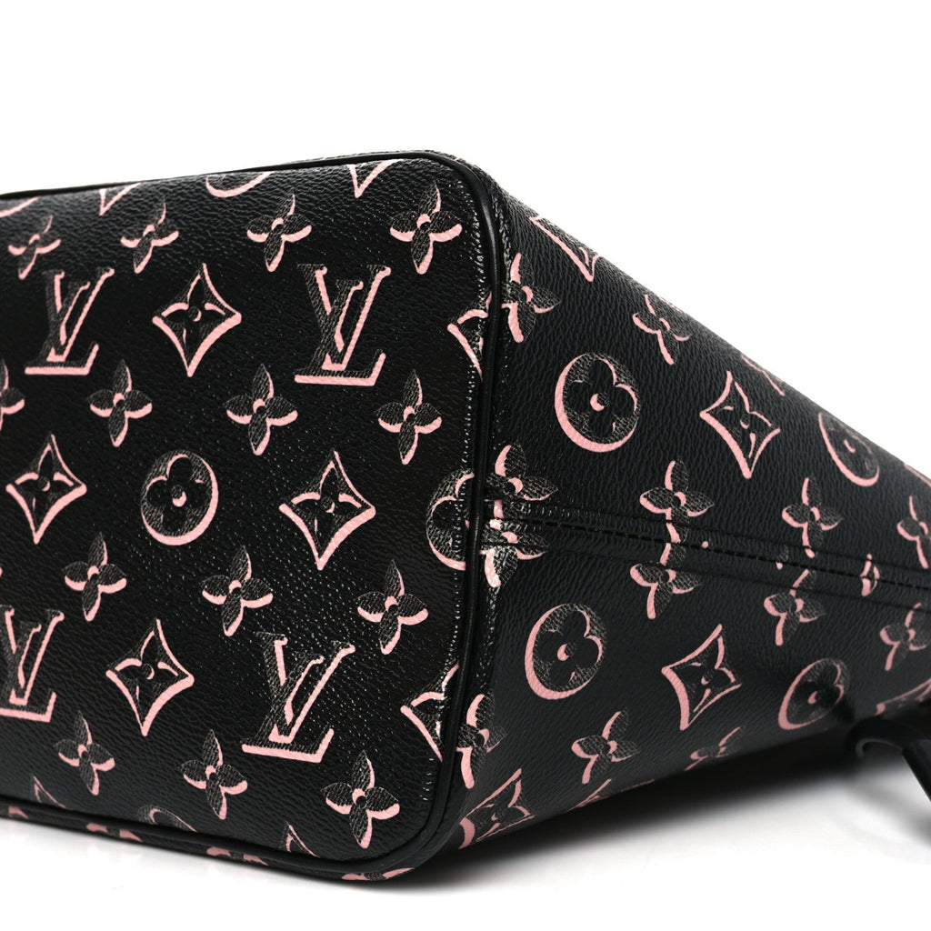 Louis Vuitton Monogram Fall For You Neverfull MM Black