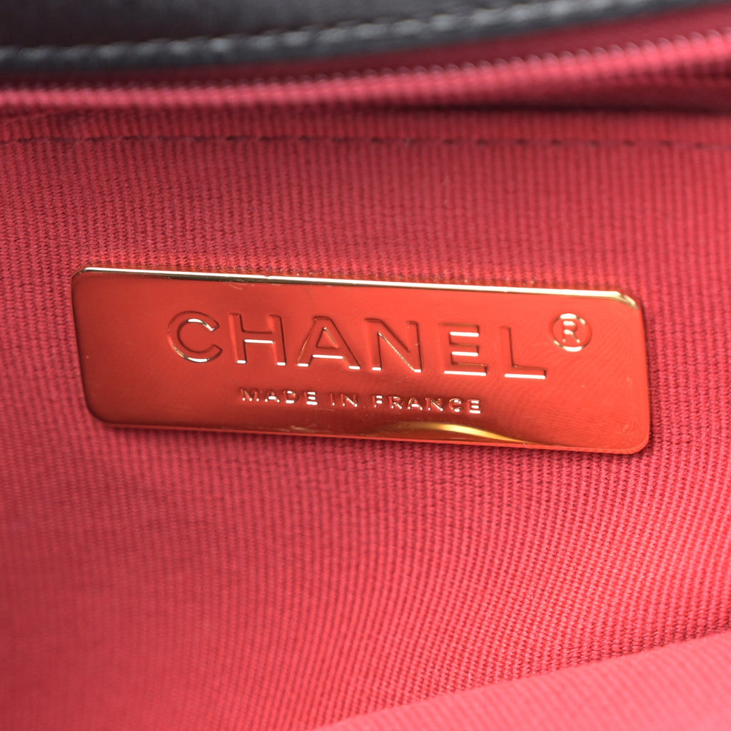 Chanel Lambskin Quilted Medium Chanel 19 Flap Black