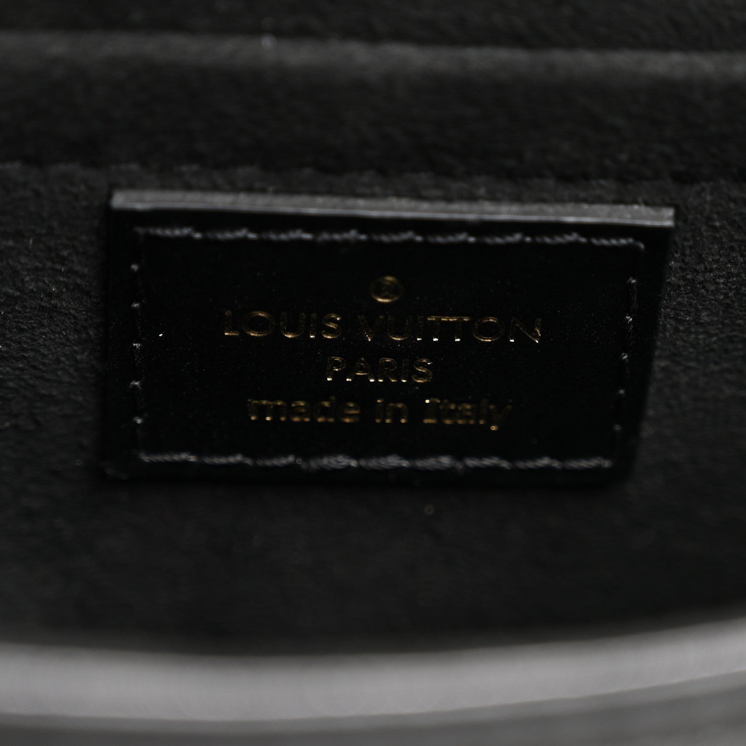 Louis Vuitton Calfskin Tambourin Black
