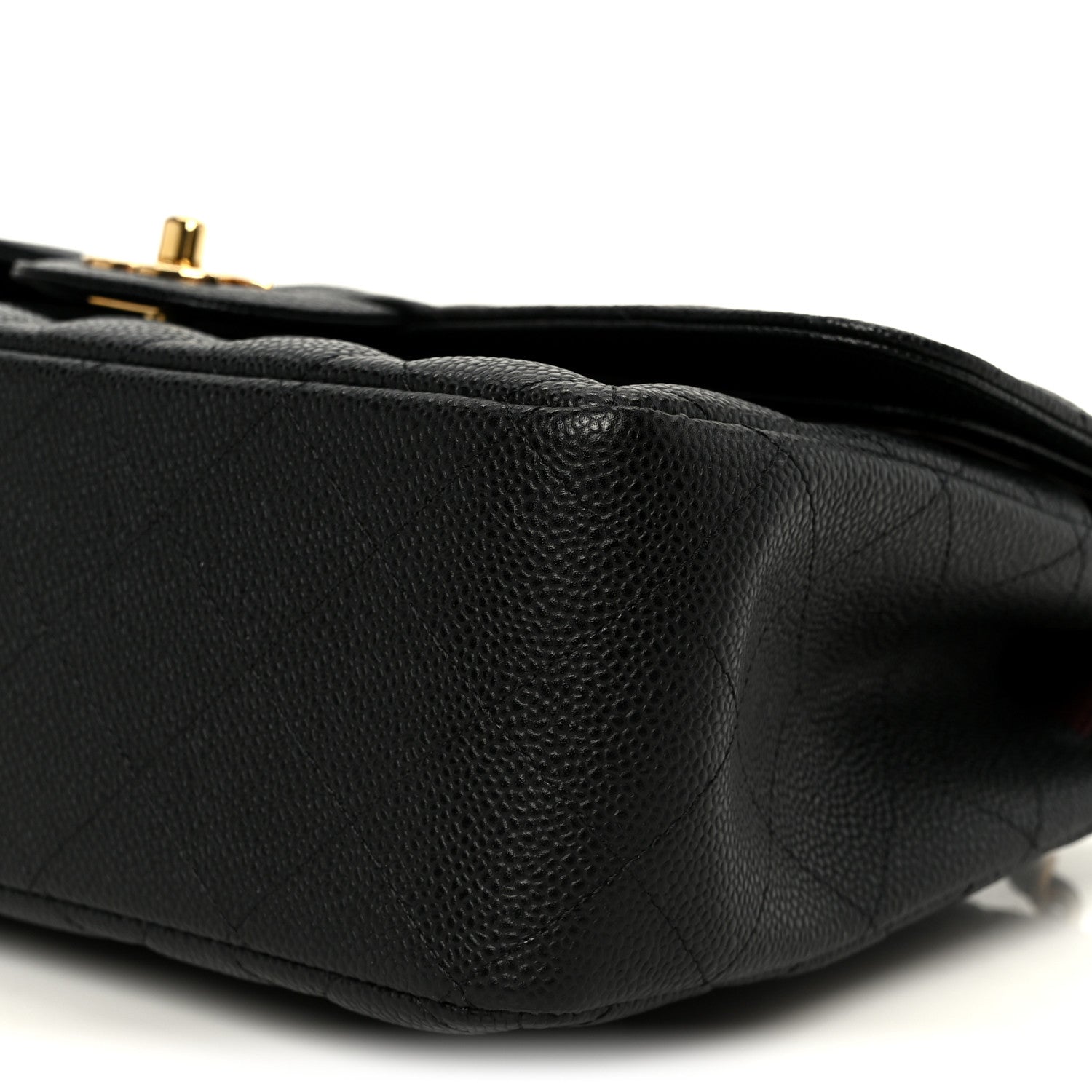 Chanel Caviar Quilted Jumbo Double Flap Black