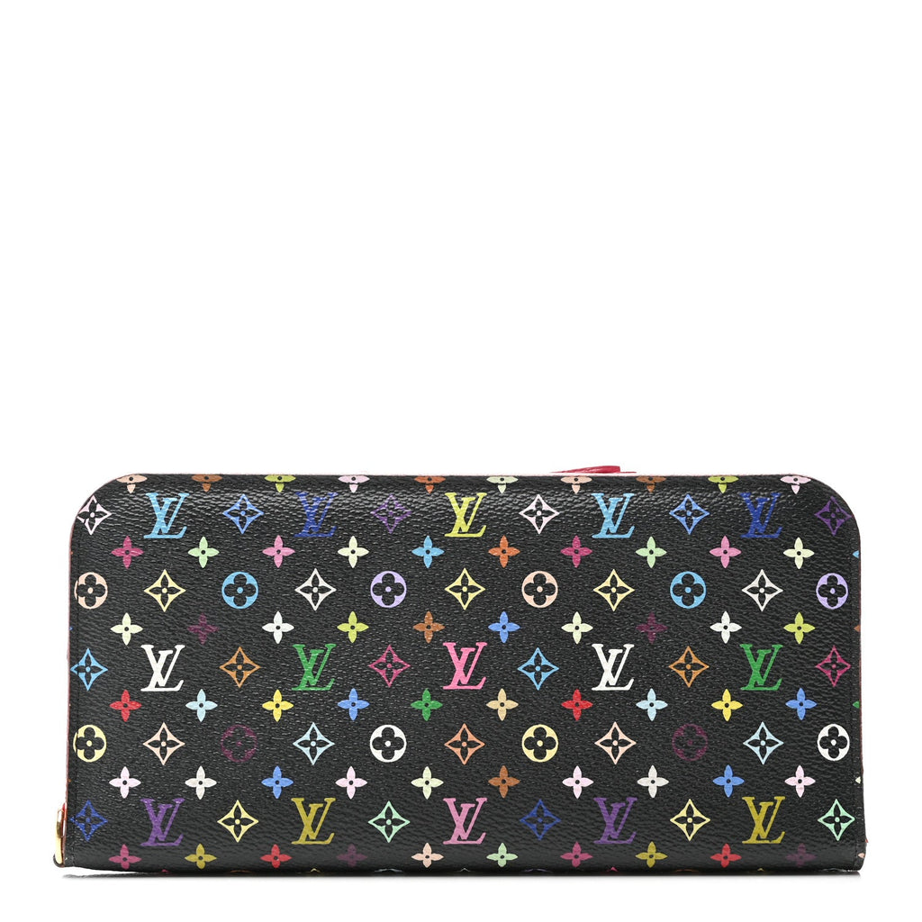 Louis Vuitton Monogram Multicolor Insolite Wallet Black Grenade