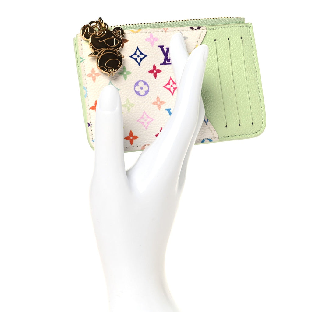 Louis Vuitton LV X TM Monogram Romy Card Holder Green Tea