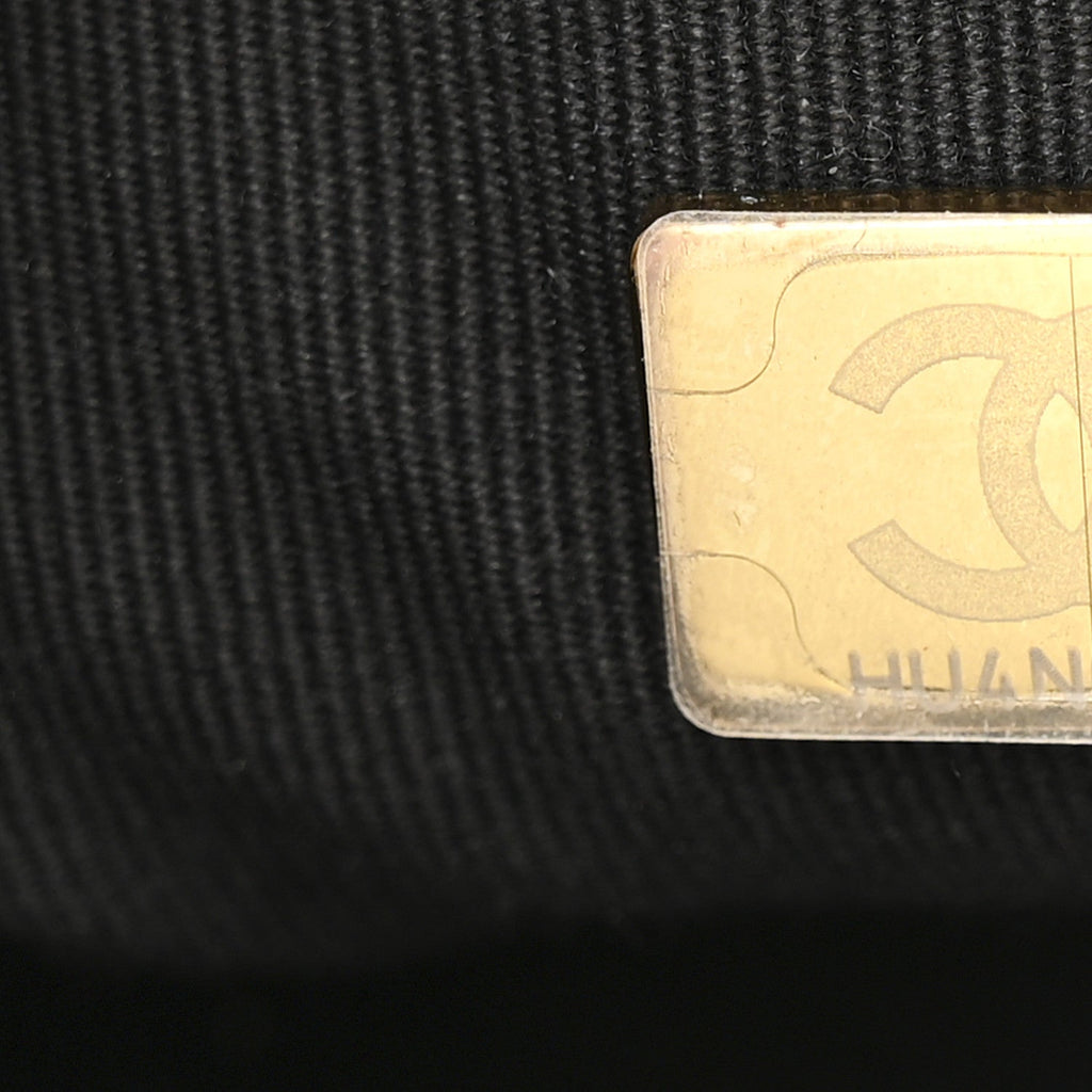 Chanel Caviar Quilted Mini Twist Your Buttons Flap  White