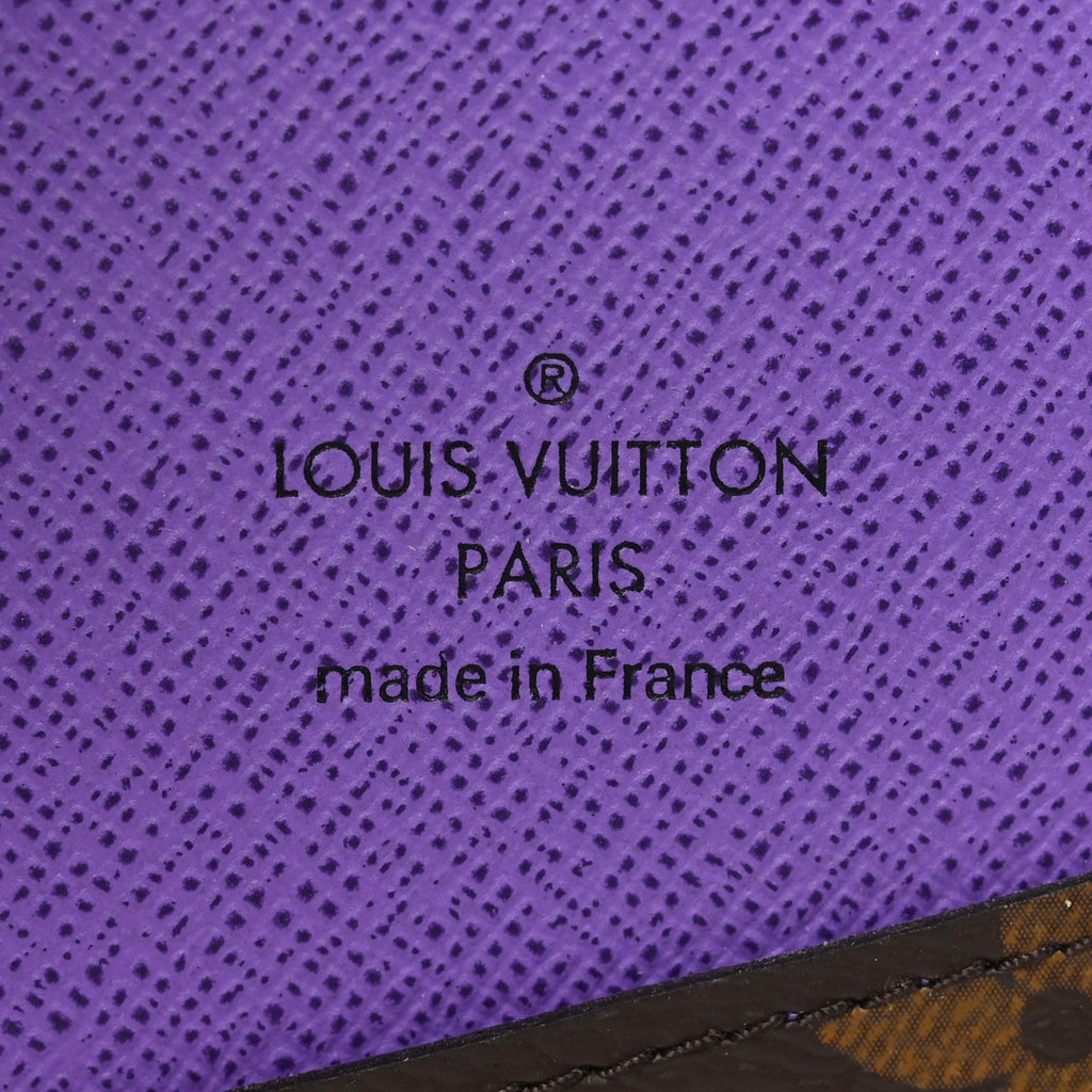 Louis Vuitton Monogram Pocket Organizer NM Purple