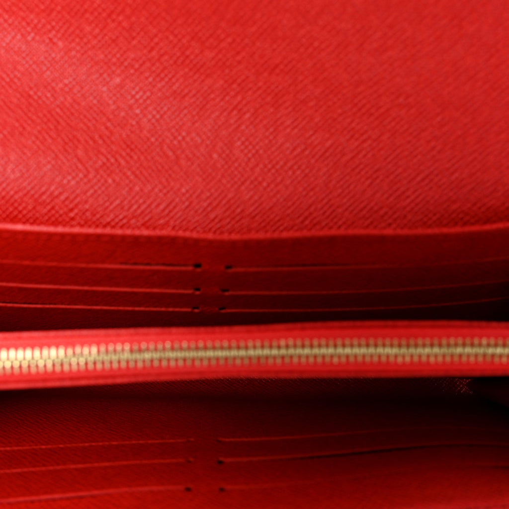 Louis Vuitton Monogram Sarah Wallet NM Coquelicot