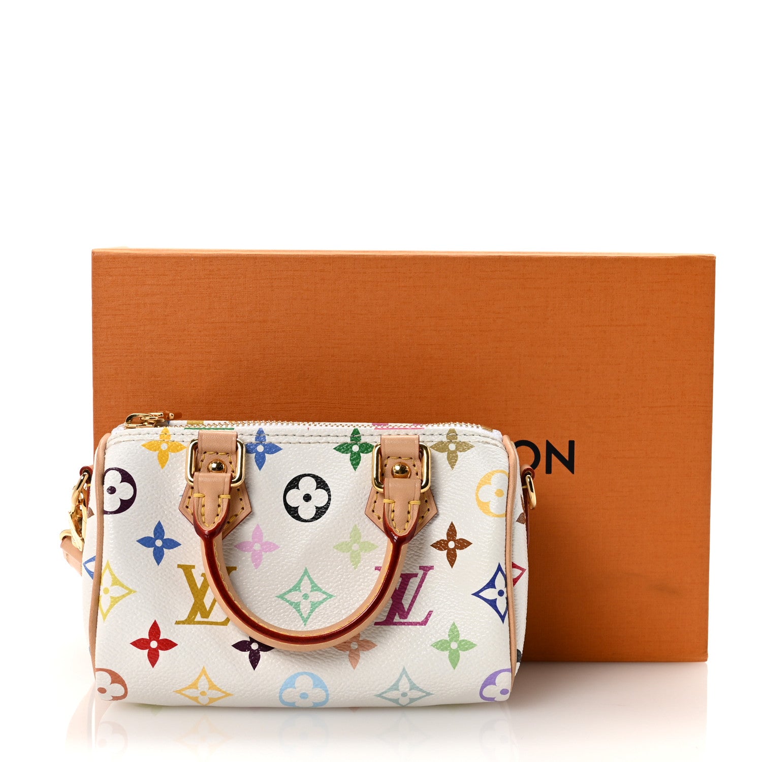 Louis Vuitton LV X TM Monogram Multicolor Nano Speedy White