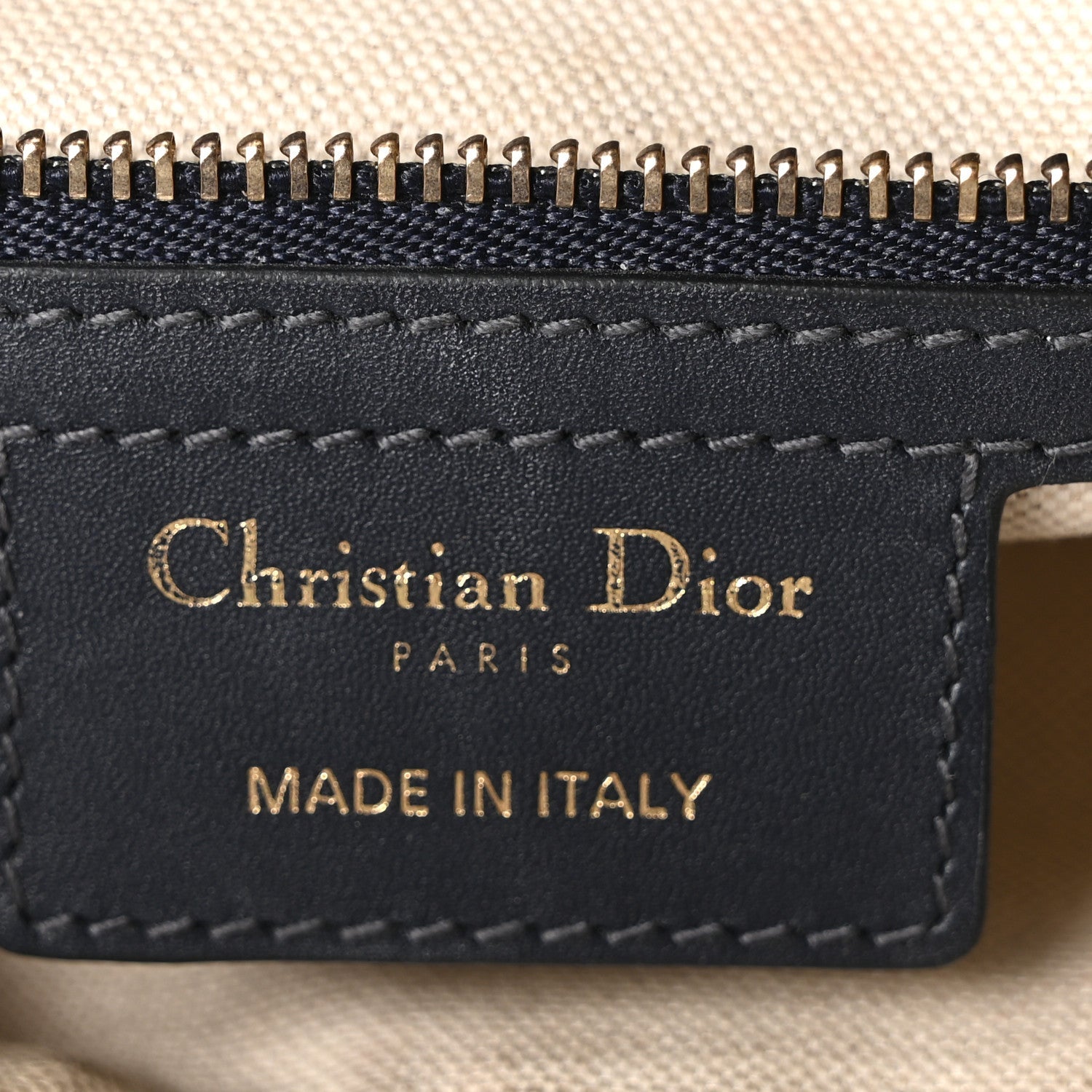 Christian Dior Oblique Saddle Bag Blue