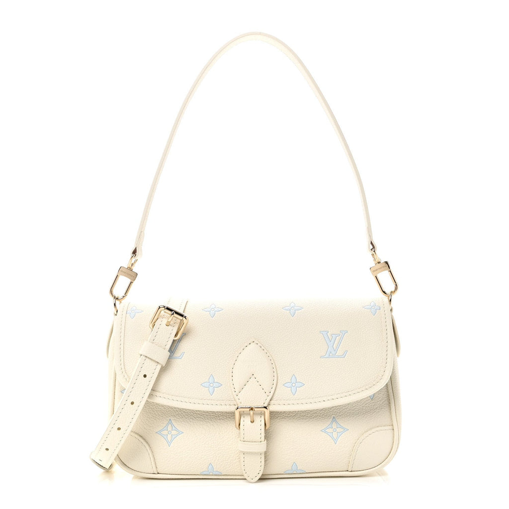Louis Vuitton Empreinte Monogram Sweet Escape Diane Milky White Blue