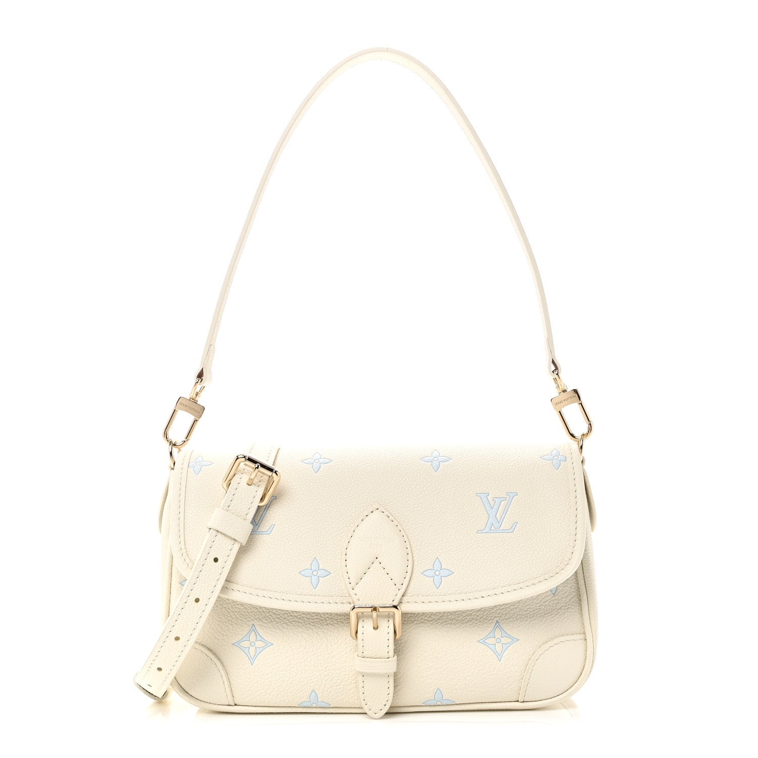 Louis Vuitton Empreinte Monogram Sweet Escape Diane Milky White Blue
