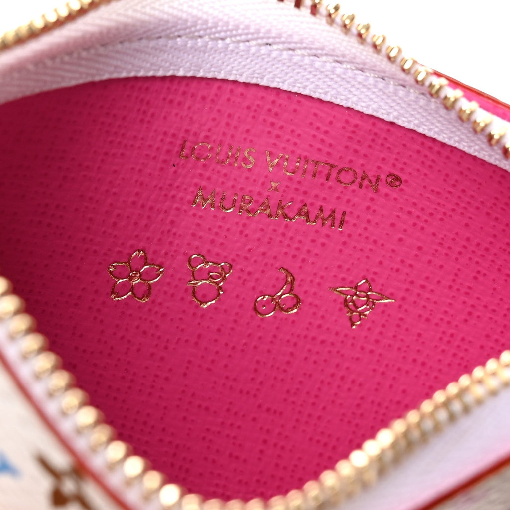 Louis Vuitton LV X TM Monogram Multicolor Key Pouch White