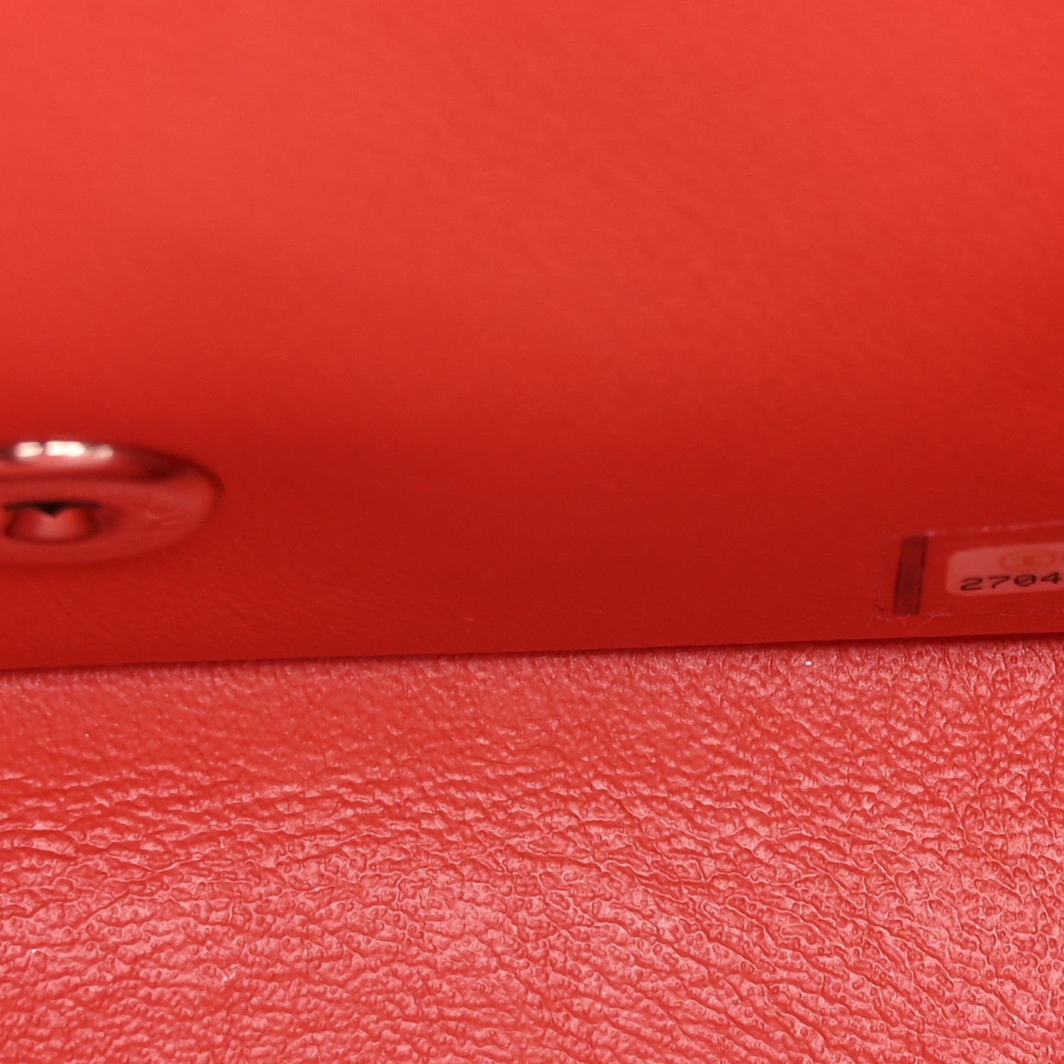 Chanel Lambskin Quilted Mini Square Flap Red