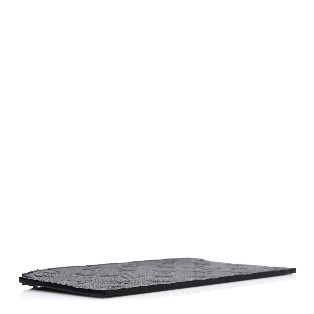 Louis Vuitton Empreinte Felicie Chain Wallet Zippered Insert Black