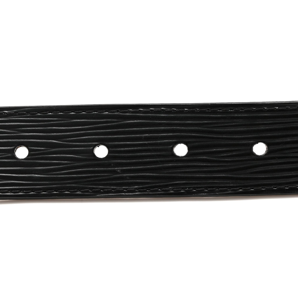 Louis Vuitton Epi Essential V 30 MM Belt 90 36 Black