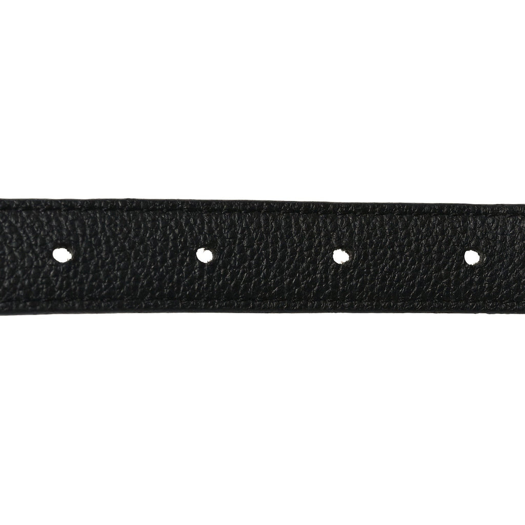 Louis Vuitton Calfskin Monogram 25mm LV Circle Reversible 80 32 Belt Black