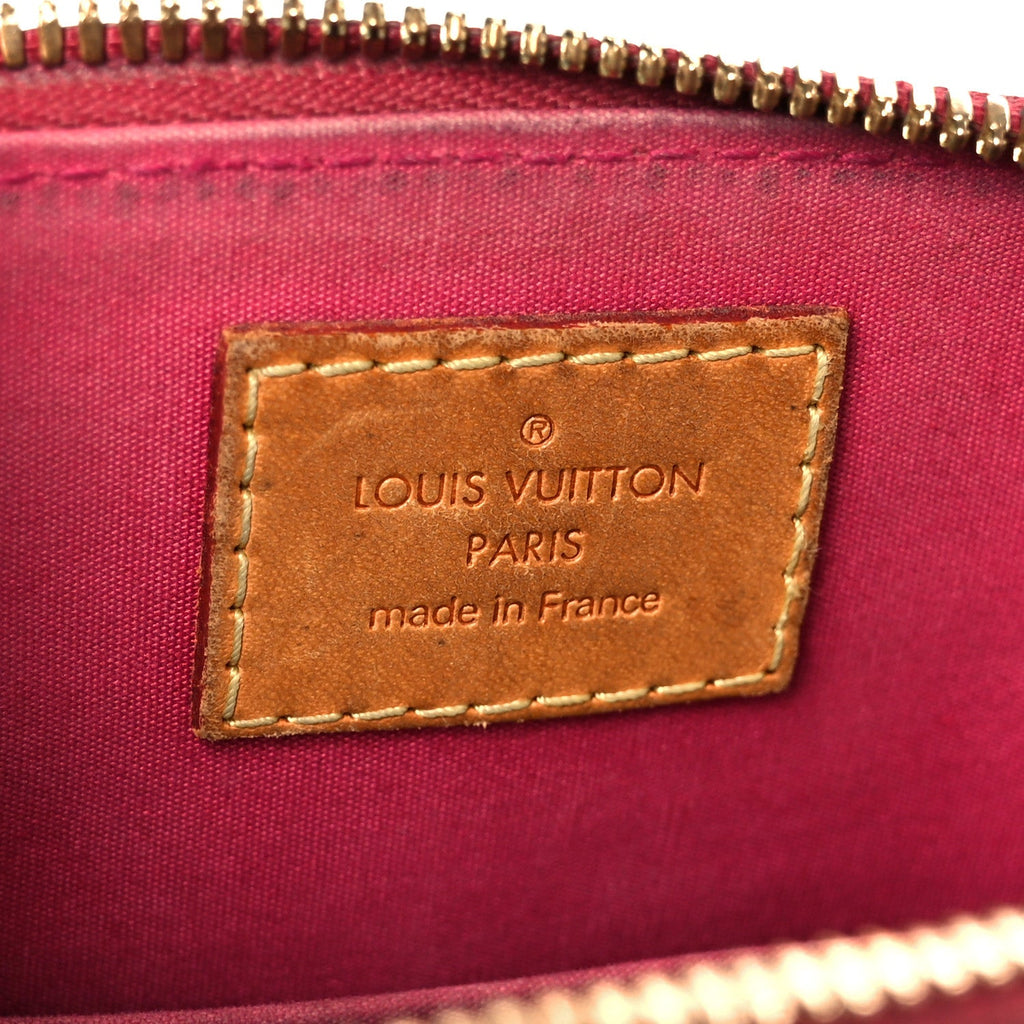 Louis Vuitton Vernis Alma BB Rose Indien