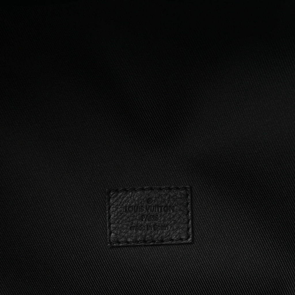 Louis Vuitton Calfskin Monogram Shadow Discovery Backpack  Black