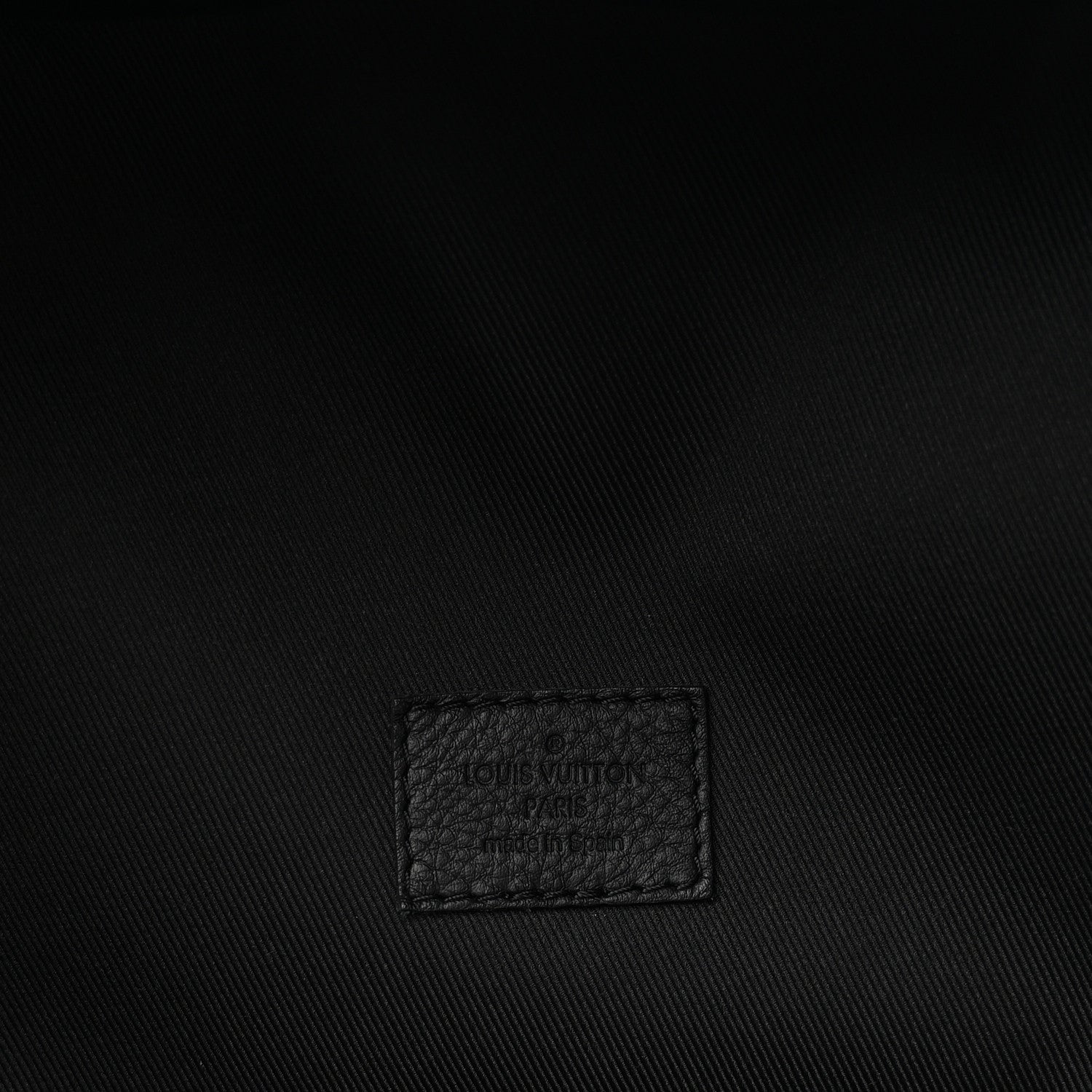 Louis Vuitton Calfskin Monogram Shadow Discovery Backpack  Black