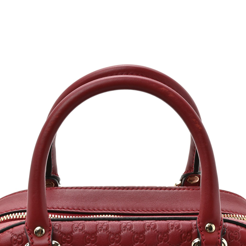 Gucci Soft Microguccissima Small Crossbody Bag Rosso