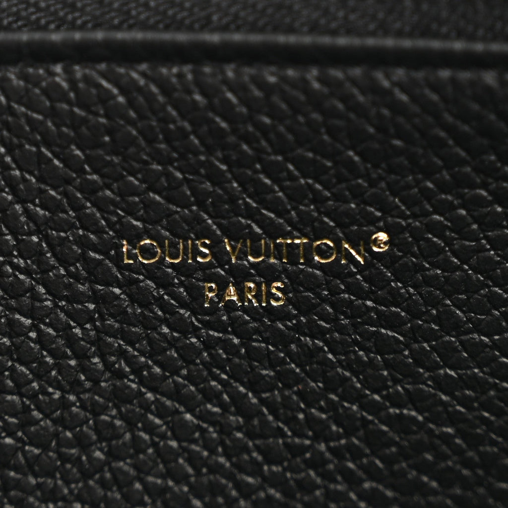 Louis Vuitton Empreinte Felicie Chain Wallet Zippered Insert Black