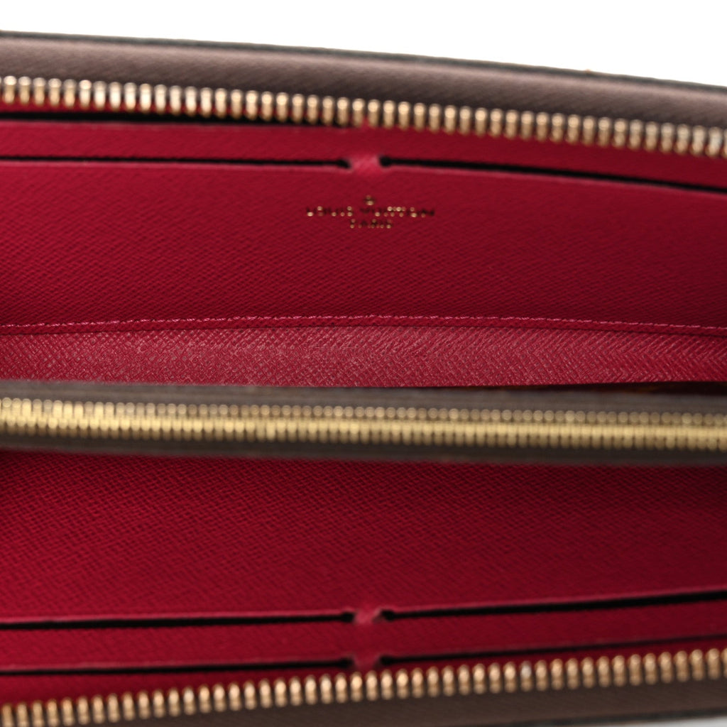 Louis Vuitton Monogram Clemence Wallet Fuchsia