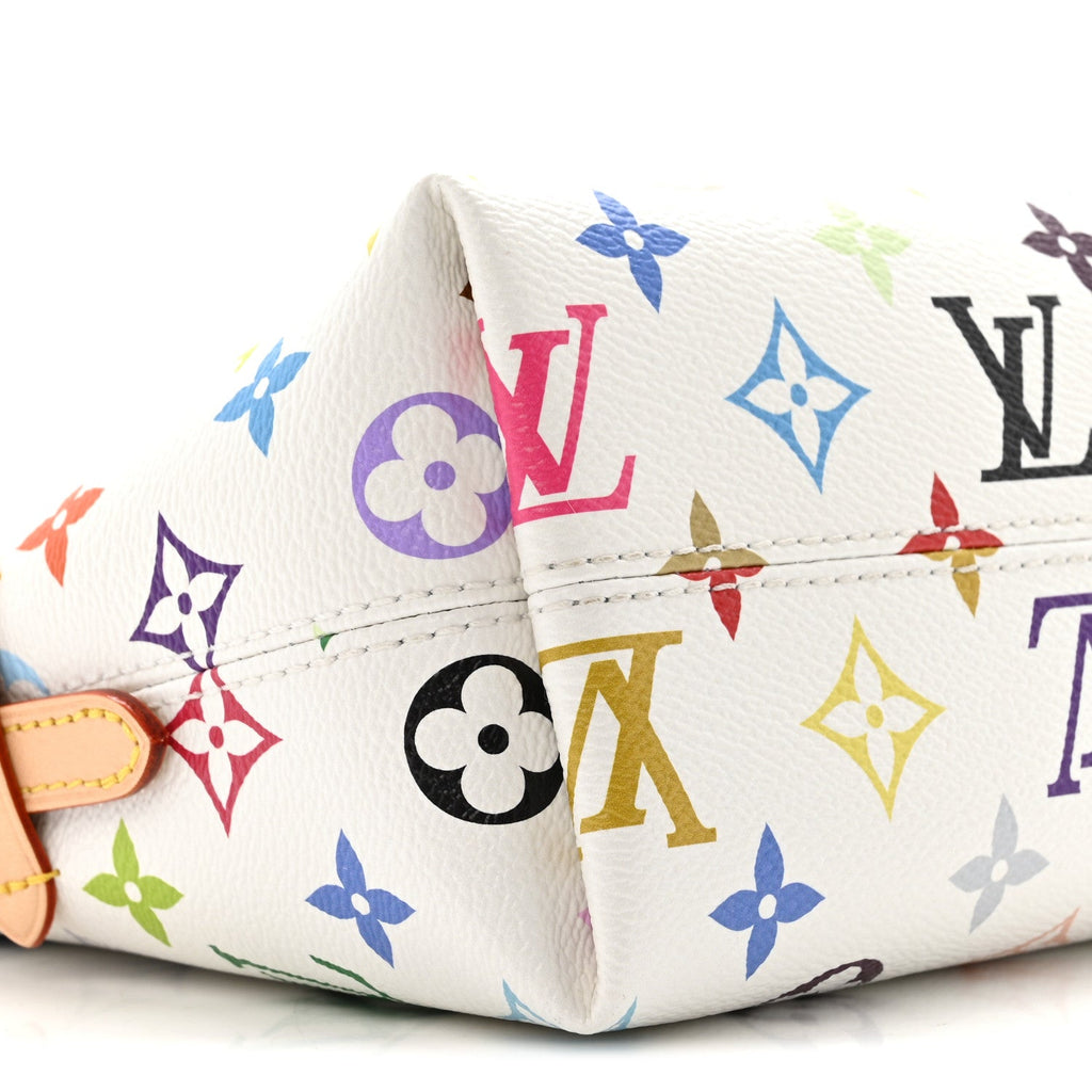 Louis Vuitton LV X TM Monogram Multicolor CarryAll East West White