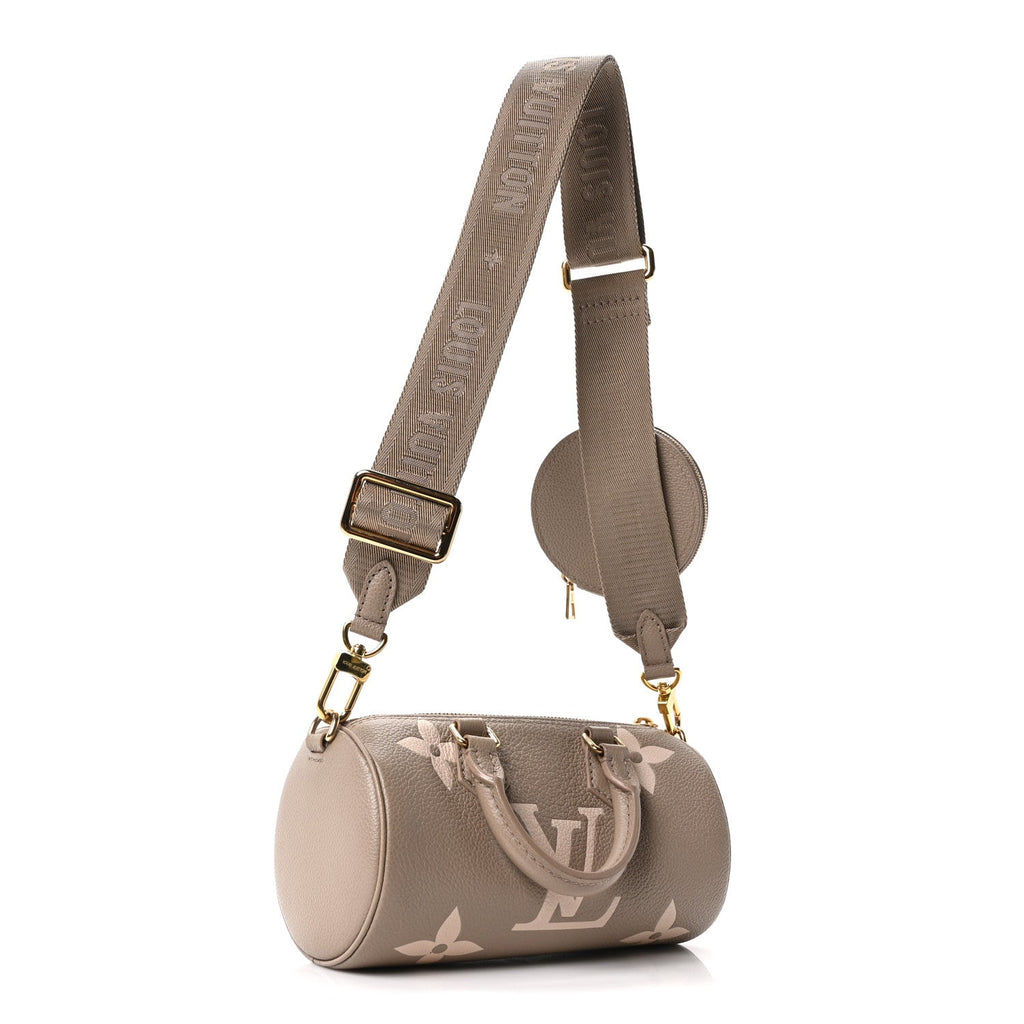 Louis Vuitton Empreinte Monogram Giant Papillon BB Tourterelle Cream