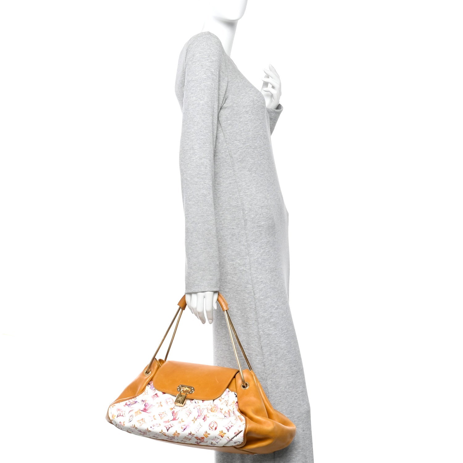 Louis Vuitton Monogram Watercolor Aquarelle Jamais White