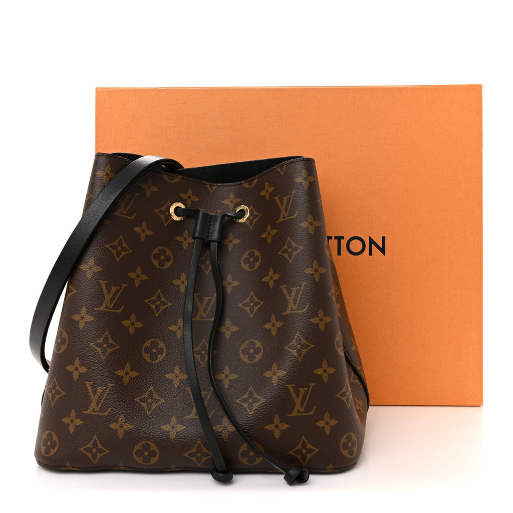 Louis Vuitton Monogram Neonoe MM Black