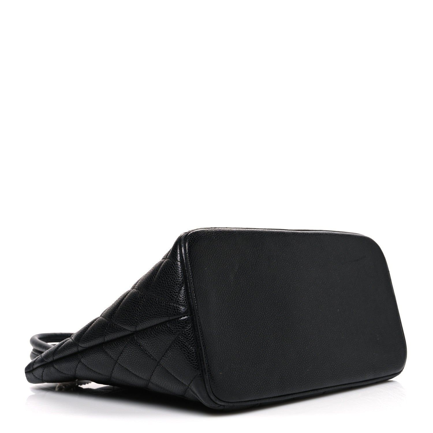Chanel Caviar Quilted Medallion Tote Black