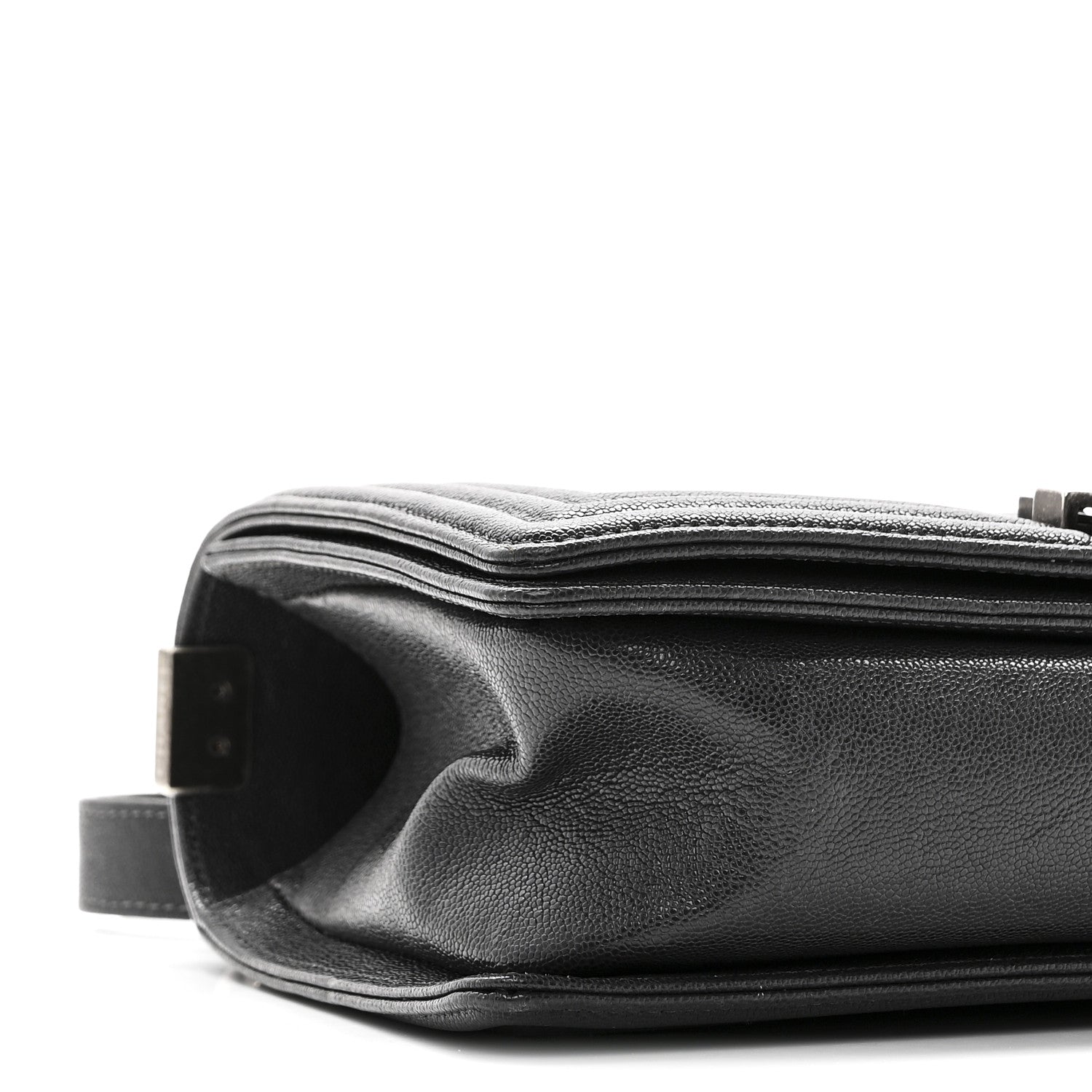 Chanel Caviar Quilted Medium Boy Flap Charcoal