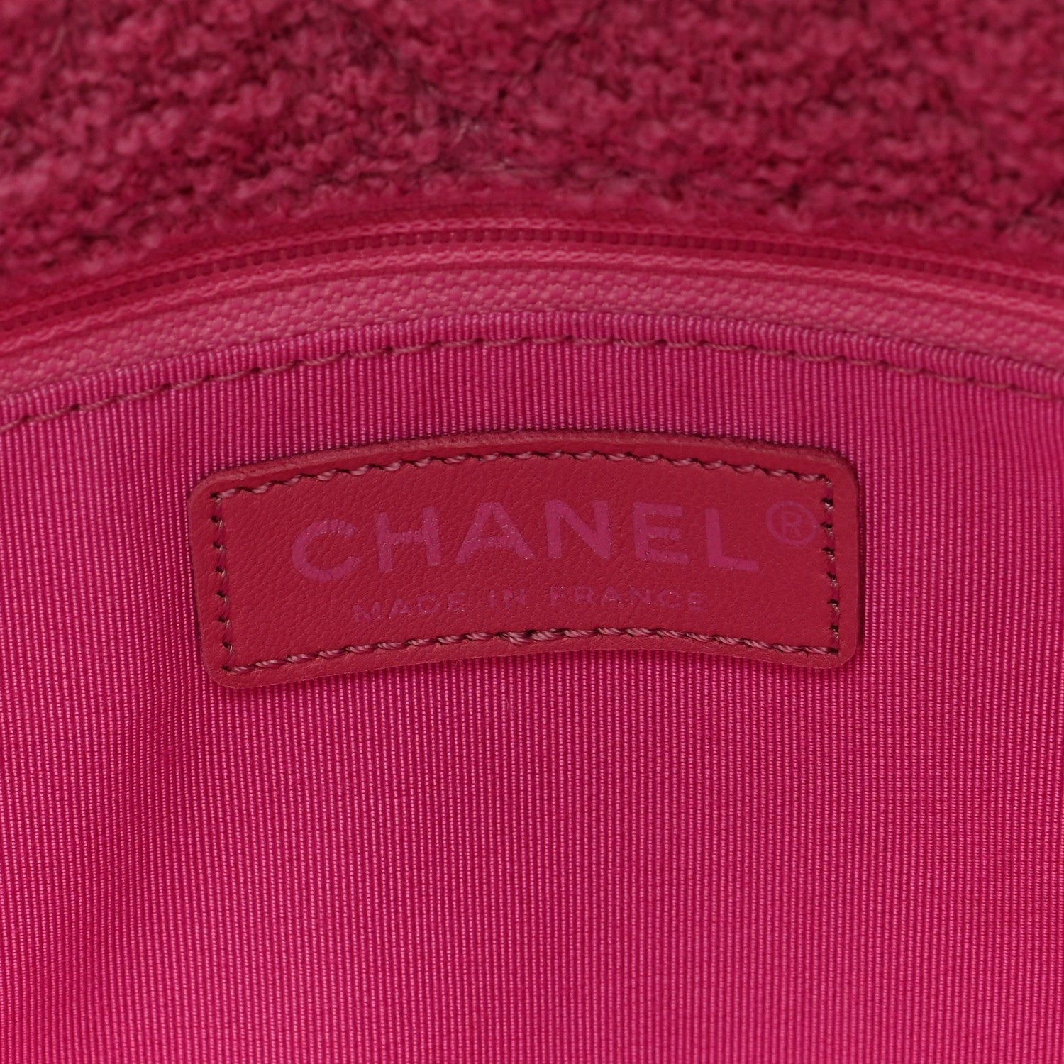 Chanel Easy Tweed Jumbo Reissue Messenger Flap Pink Black