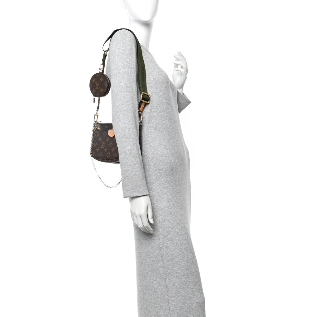 Louis Vuitton Monogram Multi Pochette Accessories Kaki