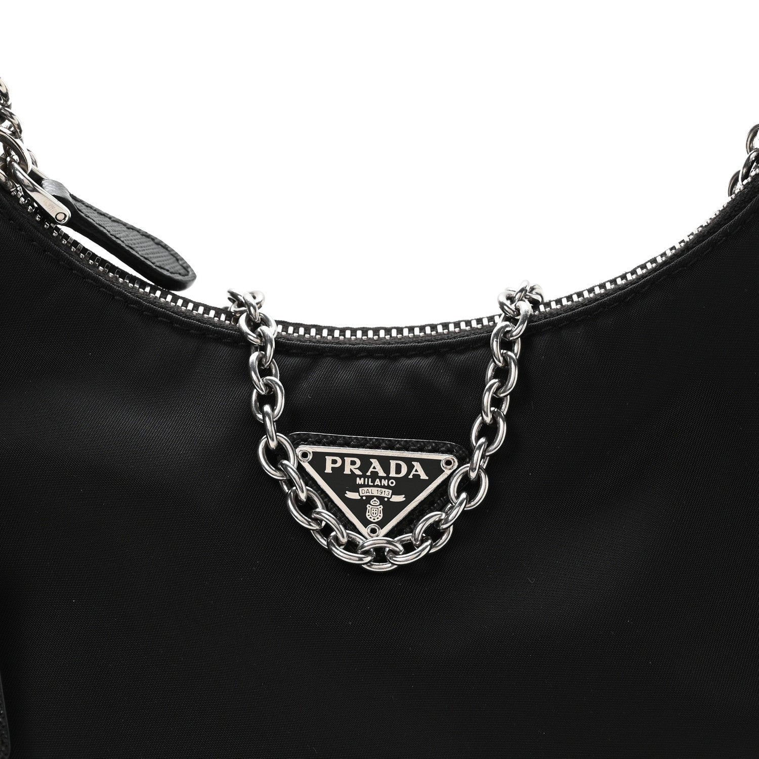 Prada Nylon Re-Edition 2005 Shoulder Bag Black