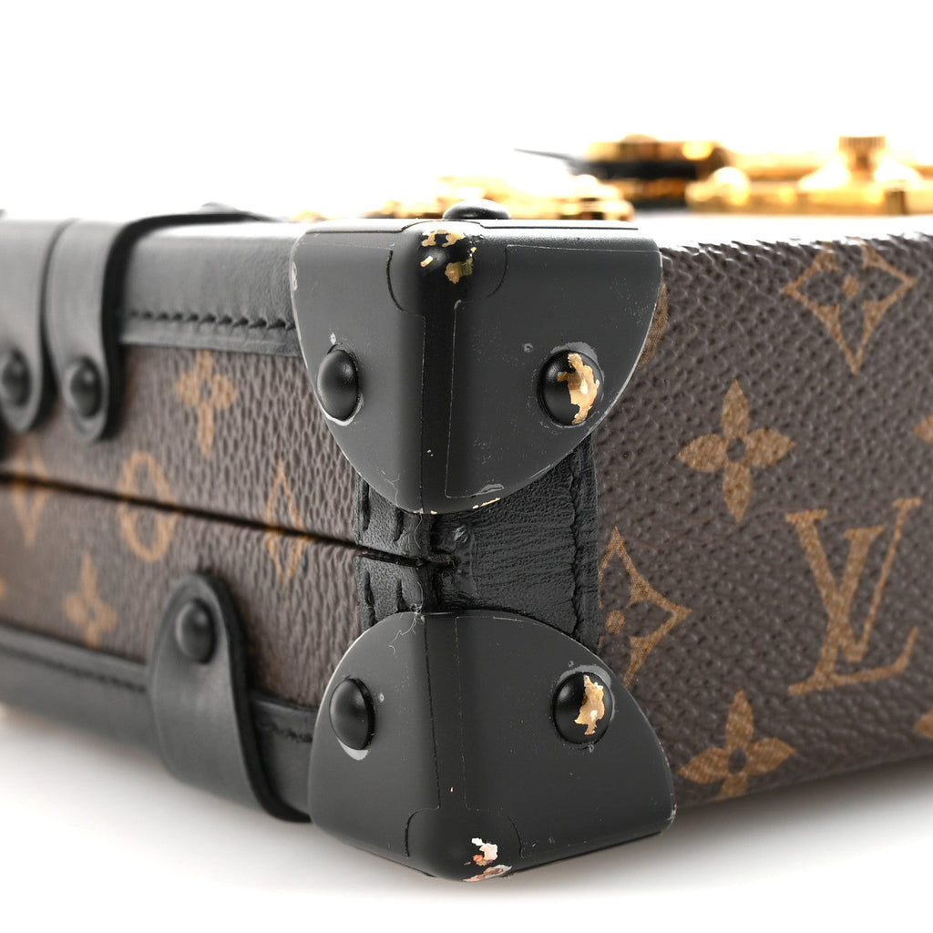 Louis Vuitton Monogram Petite Malle Black