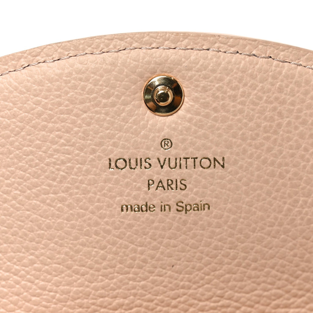 Louis Vuitton Empreinte Rosalie Coin Purse Chamallow Pink