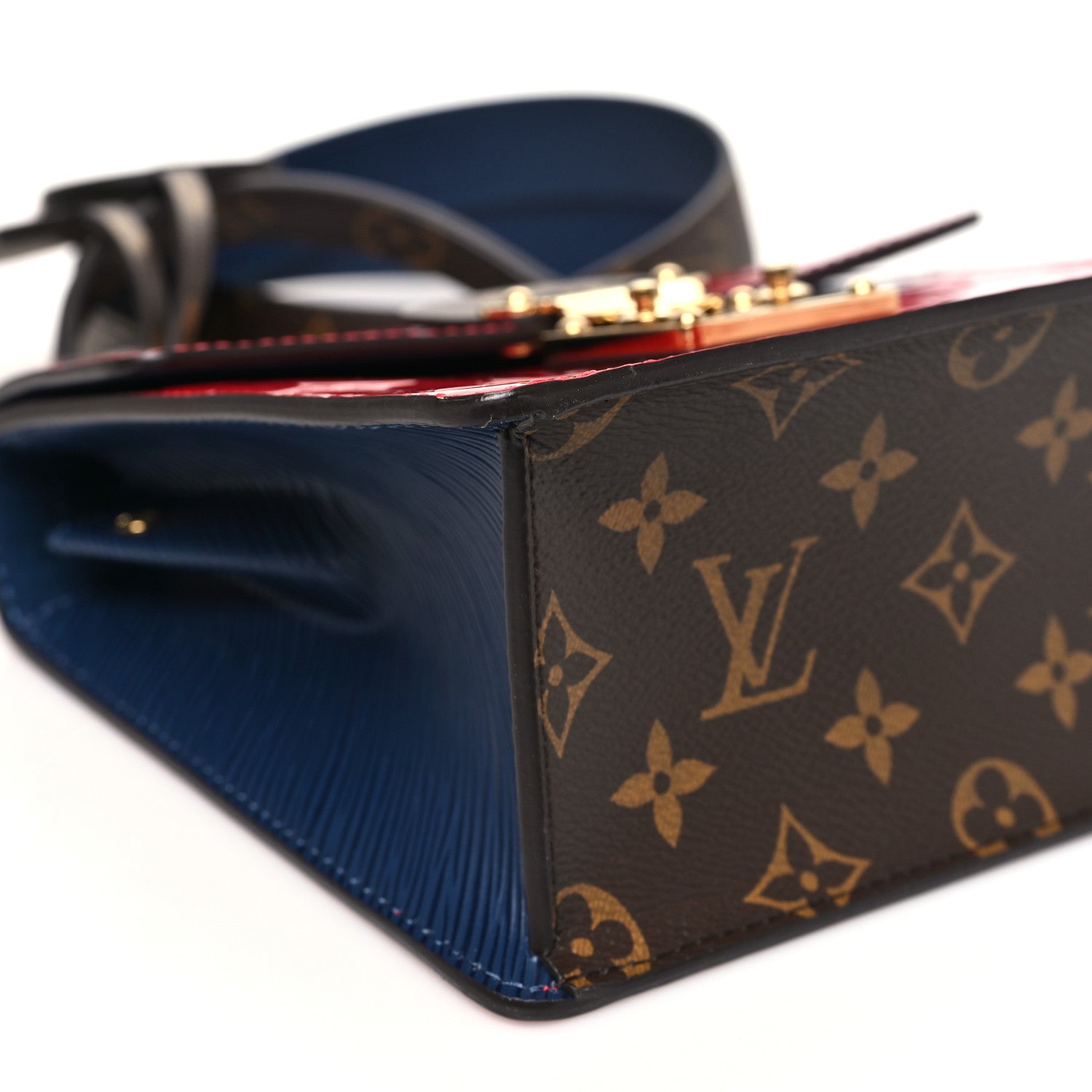 Louis Vuitton Vernis Epi Monogram Spring Street Scarlet